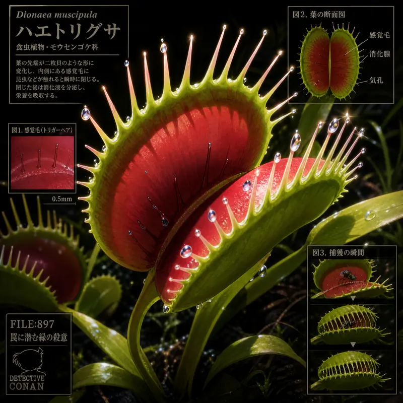 蜜芽稀有食虫植物视频：神秘捕虫植物视频演示教程